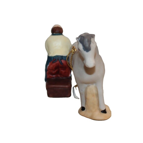 Vintage Venture Memories Porcelain Blacksmith Village Christmas - Picture 4 of 6